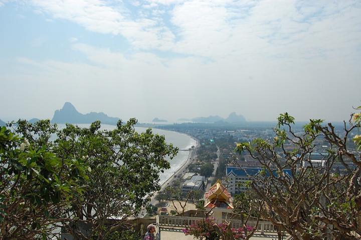 Bay view from Wat Thammikaram on Khao Chong Krajok